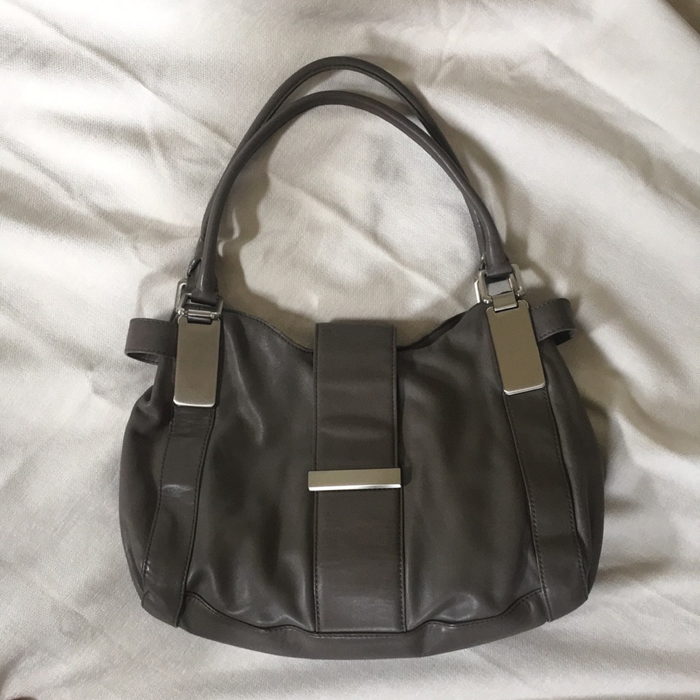 Elephant grey Banana Republic handbag